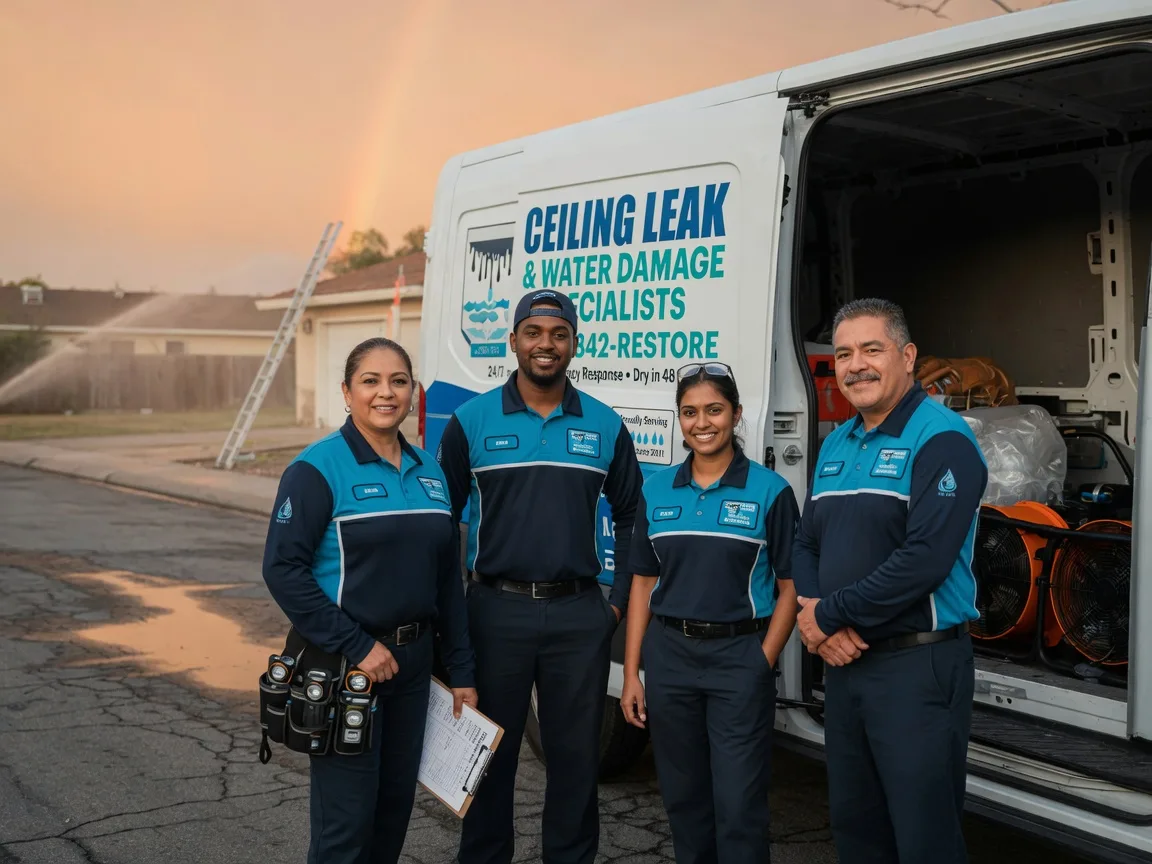 Ceiling Leak Cleanup company in Redcrest, CA