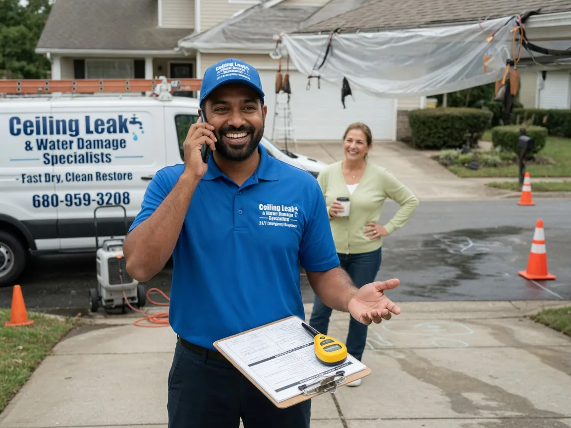 Ceiling Leak Cleanup Redcrest, CA FAQs
